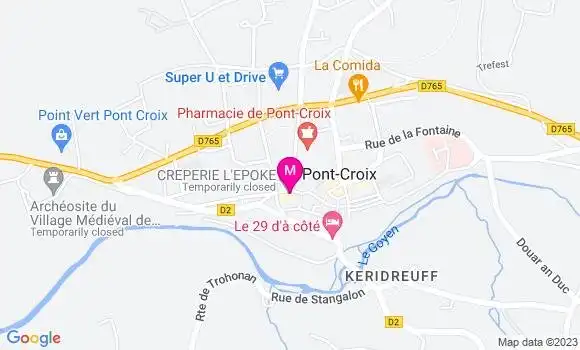 Localisation Crêperie L