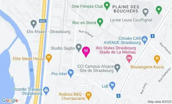Localisation Restaurant  Le Mekane