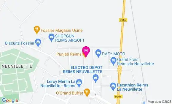 Localisation Restaurant Indien Punjab