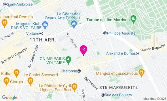 Localisation Restaurant  à la Française