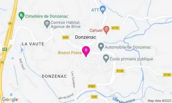 Localisation Bistrot Potes