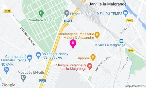 Localisation Restaurant  Au Petit Palais