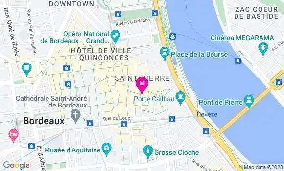 Localisation Restaurant  Le Carreau