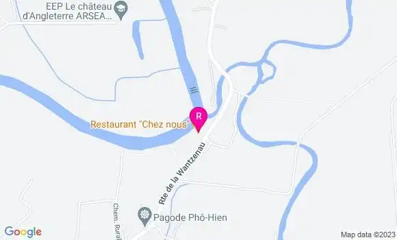 Localisation Restaurant  Chez Nous