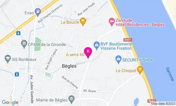 Localisation Restaurant  ô Sens 60
