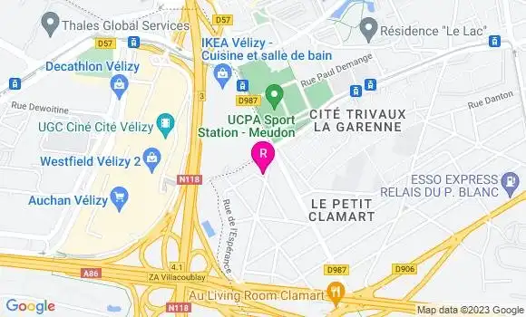 Localisation Restaurant  Café des Lilas