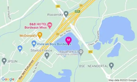 Localisation Restaurant  Le Pin Bleu