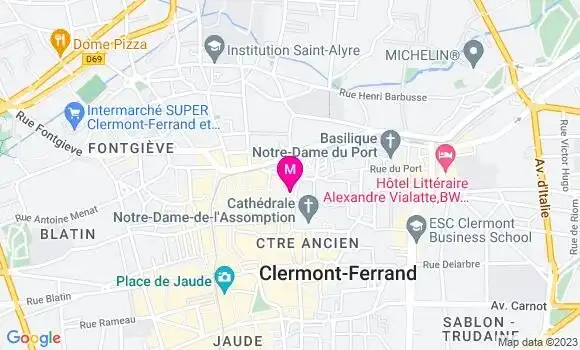 Localisation Restaurant Africain La Grange Africaine