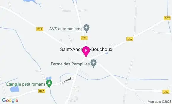 Localisation Restaurant  Oh Bouchoux