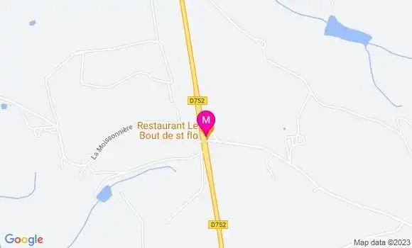 Localisation Restaurant  Le Bout de Saint Flo