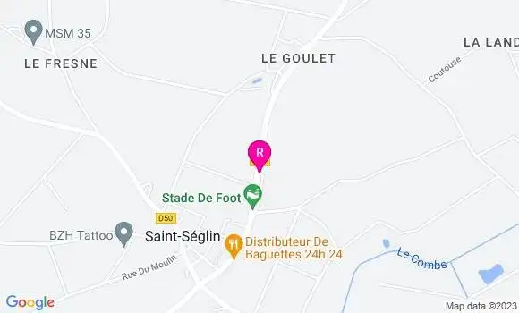 Localisation Restaurant  La Cuisine de Jeannot