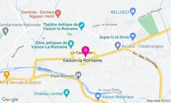 Localisation Brasserie Le Passage