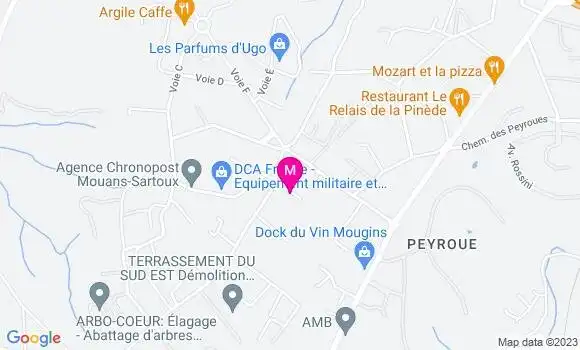 Localisation Restaurant  L