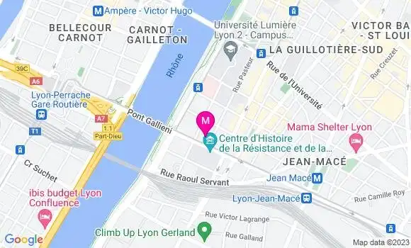 Localisation Restaurant  Le Bistrot du Comoedia