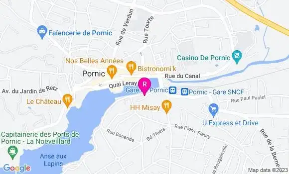 Localisation Restaurant  L