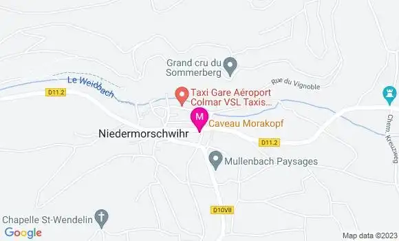 Localisation Restaurant Alsacien Caveau Morakopf