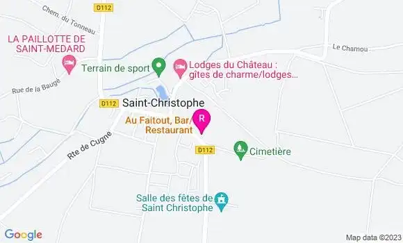 Localisation Restaurant  Au Faitout