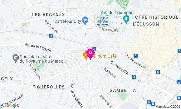Localisation Restaurant  Traiteur du Midi