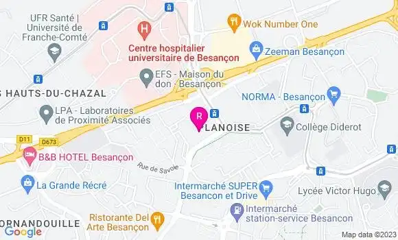 Localisation Brasserie de l