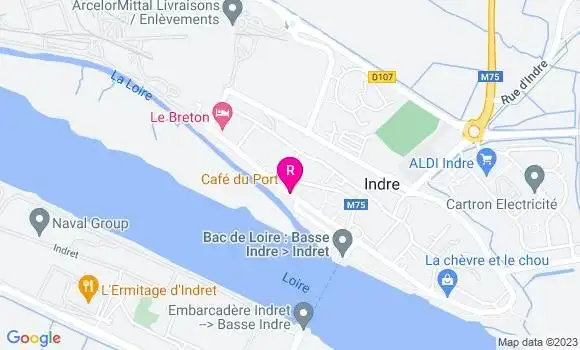 Localisation Restaurant  Café du Port