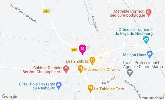 Localisation Restaurant  La Longère