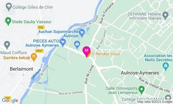 Localisation Restaurant  O Rendez Vous