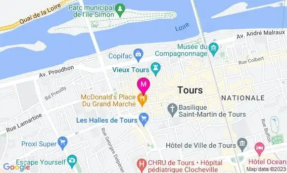 Localisation Restaurant  Frenchy