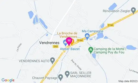 Localisation Pizzeria Le Padam Padam