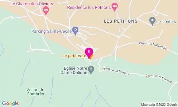 Localisation Restaurant  Le Petit Café