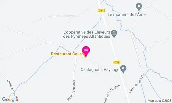 Localisation Restaurant  Celia