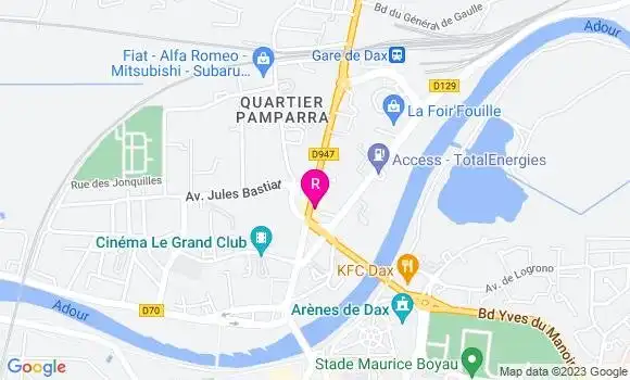 Localisation Restaurant  O Bixtrot