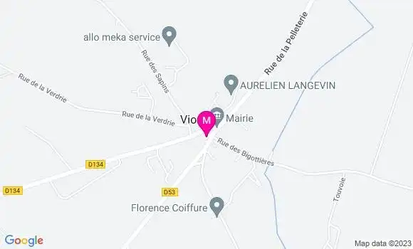 Localisation Restaurant  Le Petit Vionnais