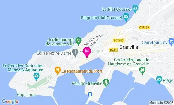 Localisation Pizzeria La Bisquine