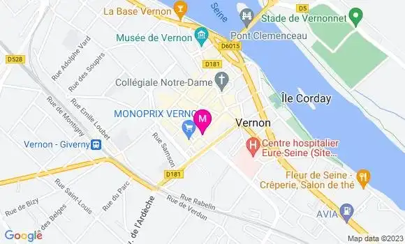 Localisation Restaurant  L