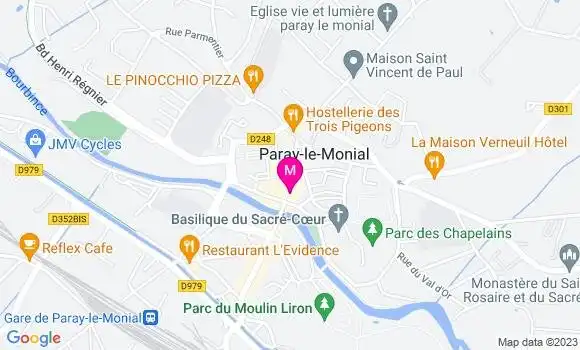 Localisation Brasserie L