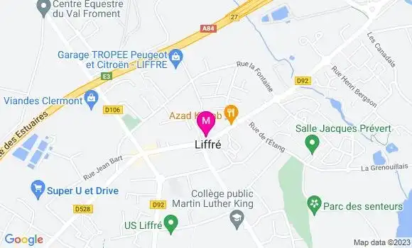 Localisation Restaurant  Le Lion d