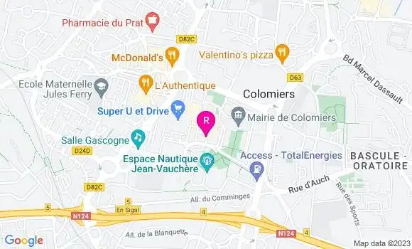 Localisation Restaurant Africain Merveilles d