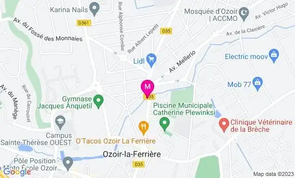 Localisation Restaurant  C la P