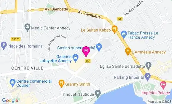 Localisation Restaurant  Noly