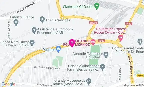 Localisation Restaurant  Au Regal