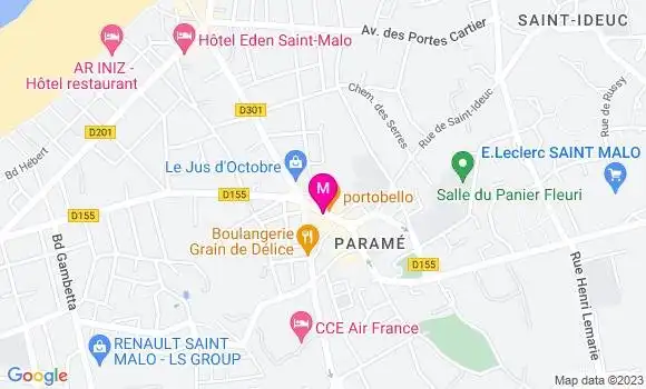 Localisation Café La P