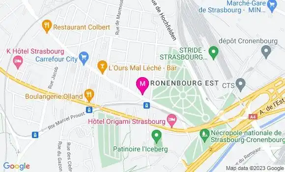 Localisation Restaurant  La Rotonde