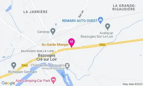 Localisation Restaurant  Au Garde Manger