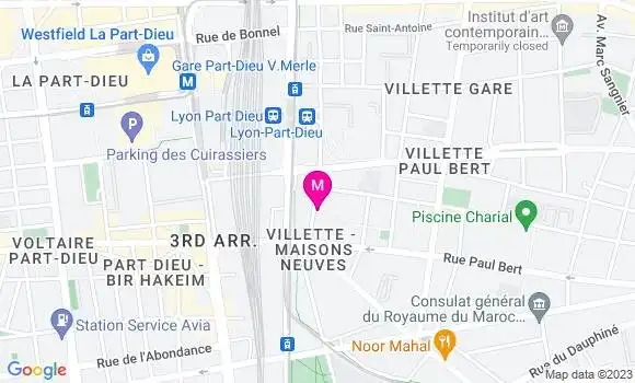 Localisation Restaurant  Le Flandin
