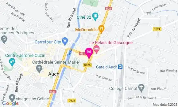 Localisation Bistrot Bistro la Patte d