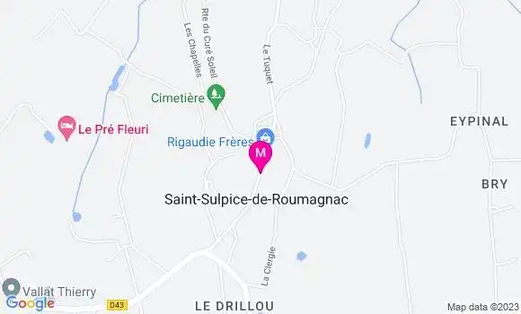 Localisation Restaurant  Le Lavoir