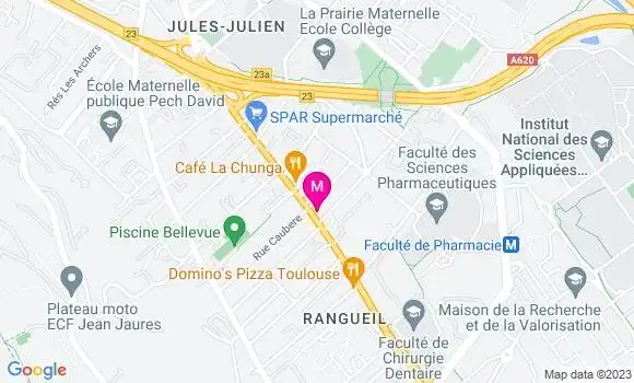 Localisation Pizzeria Quasimodo