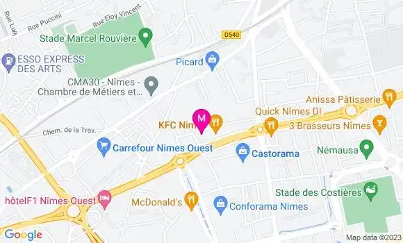 Localisation Restaurant  Le Nouveau Siecle d