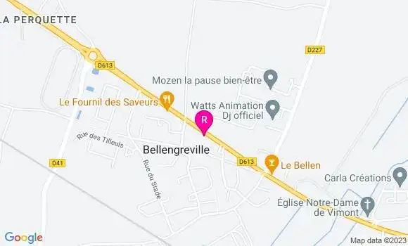 Localisation Restaurant  Au P