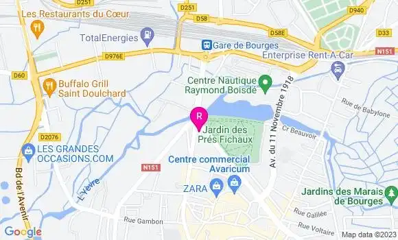 Localisation Restaurant  Les Petits Plats du Bourbon